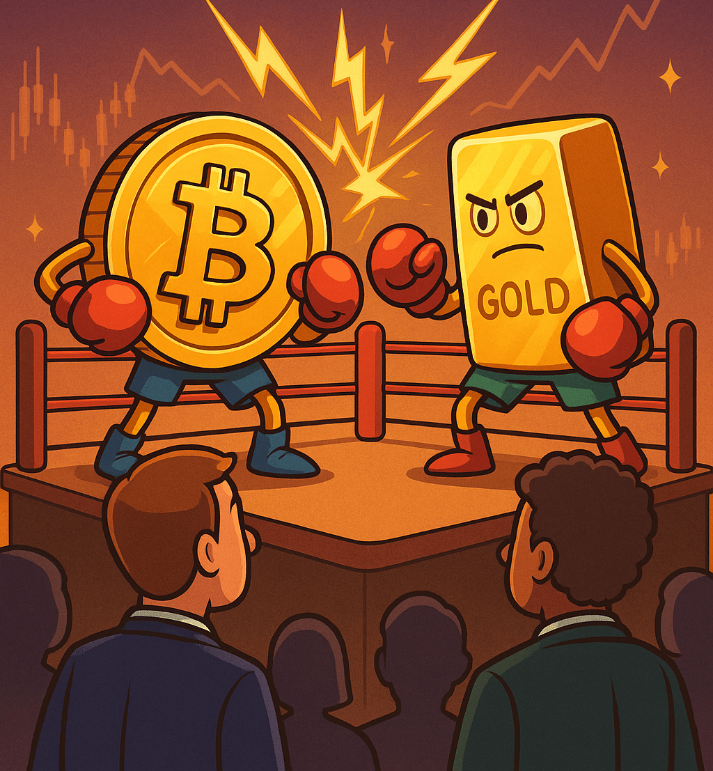 Bitcoin vs Gold: The ETF Faceoff That Redefines the Store-of-Value Debate