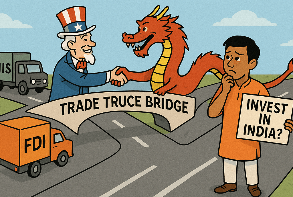 US-China Trade Truce Sparks Capital Shift Concerns for India