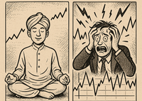 India’s Quiet Strength vs. America’s Noisy Markets post image