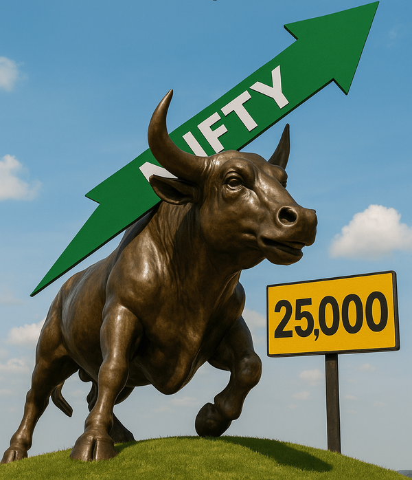 Nifty Reclaims 25,000: A Market Rally Fueled by Trade Hopes, Earnings Strength, and Global Optimism post image