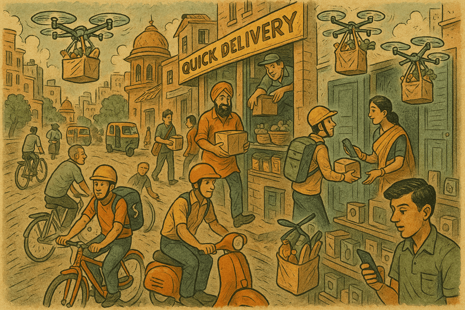 India's Quick Commerce Revolution: Speed, Strategy, and the Battle for Urban Consumers post image