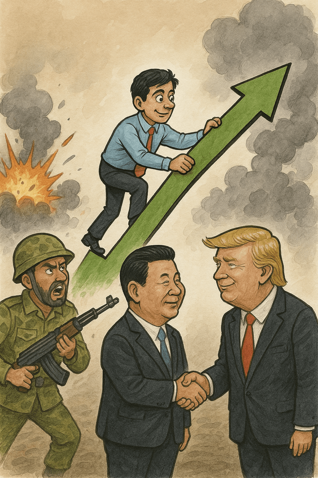 Weekly Wrap: Nifty Edges Up Despite India-Pak Conflict and Tariff Truce Jitters post image